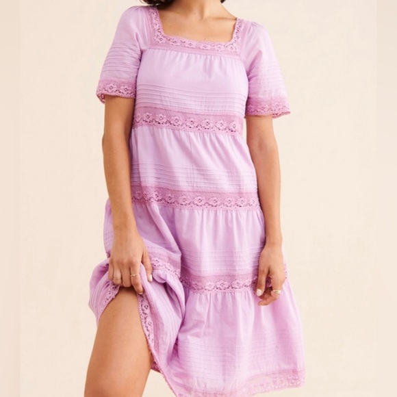 Hosbjerg Shirley Tiered Lace Dress - Picture 2 of 4